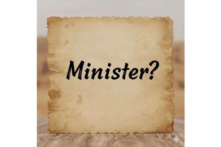 Minister?